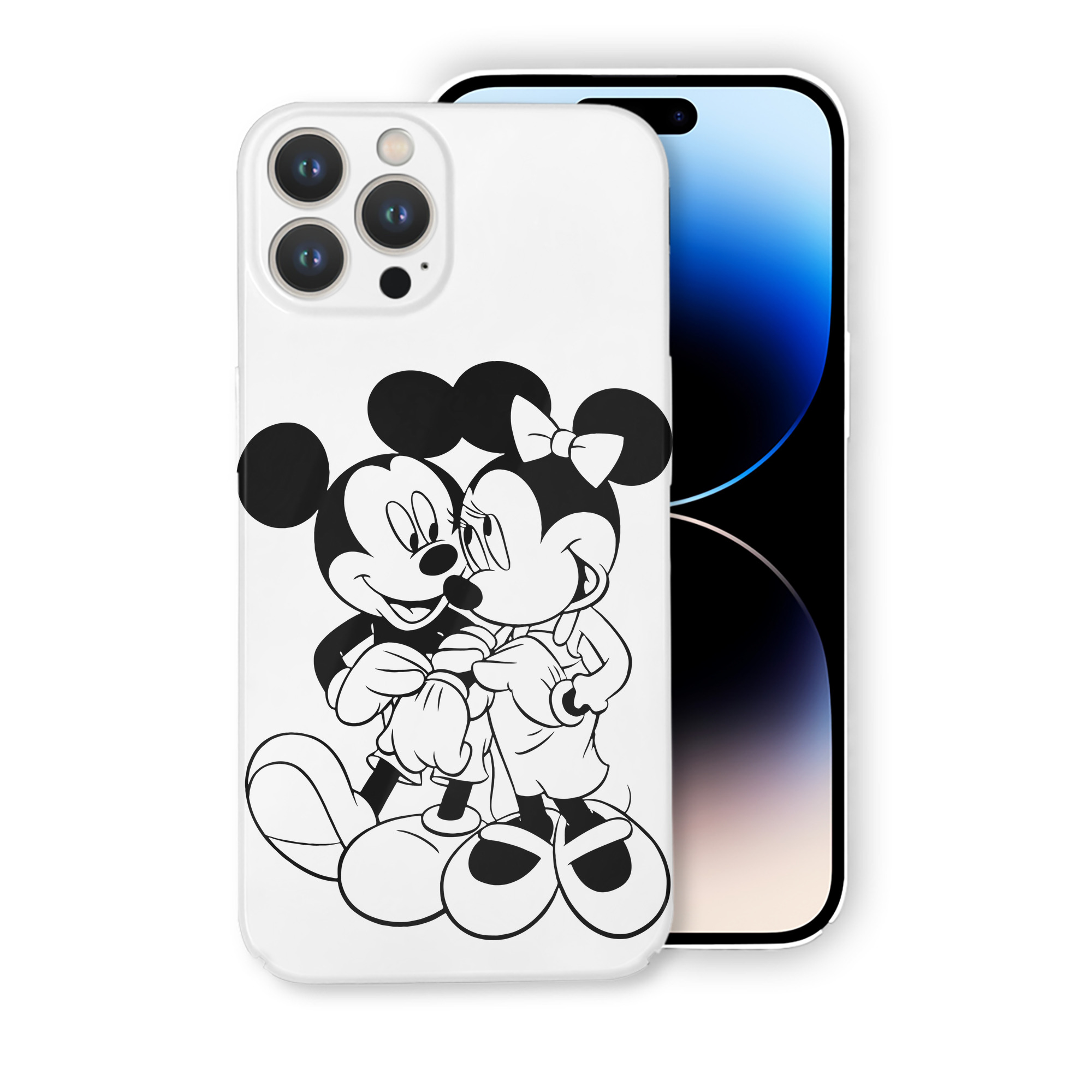 （画像用） ミッキーマウス Mickey Mouse 【iPhone 14シリーズ対応】ハードケース
